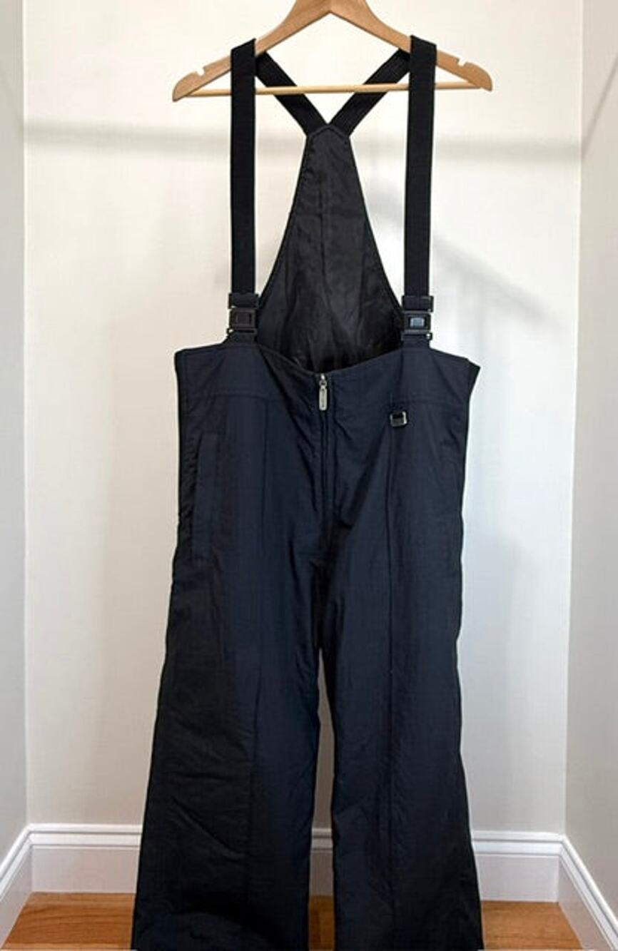 HEAD Men’s Insulated Black Ski Bib Pants SzL